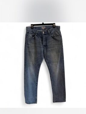 Fossil Men's Washed Indigo Slim-Straight Jeans 32/30